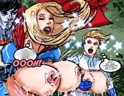 bizarro dc dc_comics kara_zor-el male penis power_girl supergirl