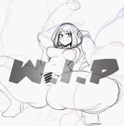 big_breasts big_penis my_hero_academia ochako_uraraka penis tagme taigerarts thick_thighs wip