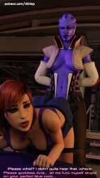 1futa 1girls 3d alien aria_t'loak asari asari_futanari blender blowjob blue_skin blued comic comic_page commander_shepard deepthroat distension female femshep futa_on_female futadom futadom_caption futanari hands-free human interspecies mass_effect sex skirt tagme tattoo vikhlop