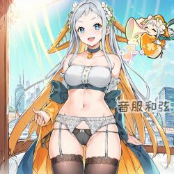 1girls ai_generated duel_monster fairy lasolfachord_angelia lingerie yu-gi-oh!