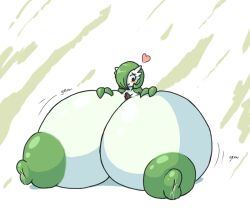 big_breasts breast_expansion gardevoir huge_breasts lactation pokemon pokemon_(species) semi-stick