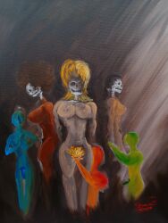 abstract_art absurd_res female hi_res human lore male male/female mammal masturbation nude oil_painting portrait possible_death prostitution pubes skull