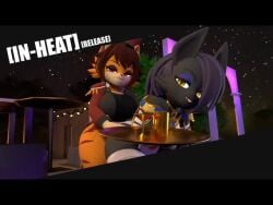 2girls 3d animated anthro anthro_on_anthro anthro_penetrated anthro_penetrating anthro_penetrating_anthro aquapaulo dildo duo exhibitionism female female_on_female female_penetrated female_penetrating female_penetrating_female from_behind from_behind_position furry in_heat_(game) kekitopu looking_at_viewer looking_pleasured monsterbox nile_(in_heat) penetration penetration_from_behind sammy_(in_heat) sex sex_toy strap-on tagme video