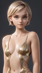 1girls ai_generated blonde_hair bodysuit lingerie petite pin3d sarah_miller small_breasts solo_female solo_focus stable_diffusion teenage_girl teenager the_last_of_us young younger_female