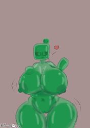 absurd_res artist_request big_breasts breasts cute female genitals heart hi_res hs-echoes huge_breasts humanoid microsoft minecraft mojang monster nipples pussy slime slime_(minecraft) tagme tagme_(artist) xbox_game_studios zero_pictured