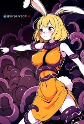 ai_generated carrot carrot_(one_piece) female female_focus one_piece sirpercedalai tentacle tentacle_rape