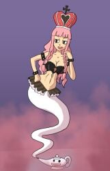 female female_only mythkaz one_piece perona pink_hair solo tagme white_skin