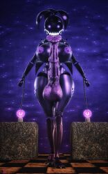 3d big_breasts big_penis chains dead_eye_007_(artist) equine_penis five_nights_at_freddy's futa_only futanari horsecock horsecock_futanari huge_breasts hyper_penis looking_at_viewer naked nude penis purple_body purple_eyes purple_nipples purple_penis robot robot_girl shadow_toy_chica solo