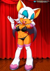 bbmbbf diamond_level mobius_unleashed palcomix pietro's_secret_club rouge_the_bat sega sonic_(series) sonic_the_hedgehog_(series) stage underwear