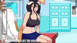 1boy 1girls 2d 2d_(artwork) 2d_animation albedo_(overlord) animated black_hair bra cum cum_on_body cum_shot cumshot dotartnsfw duo faceless_male grey_body handjob hole_house horns long_hair moan moaning moaning_in_pleasure monster_girl mp4 overlord_(maruyama) penis sex sitting sitting_on_desk skirt sound sound_effects succubus tagme video videos watermark yellow_eyes