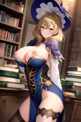 lisa (genshin impact) from genshin impact