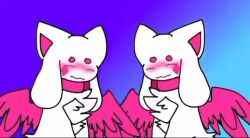 animated crystal_(kittydogcrystal) furry furry_only kittydog_(species) kittydogcrystal pink_fur pink_wings tagme video white_fur wings