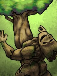 disney erection groot guardians_of_the_galaxy hero male male_only marvel superhero tree