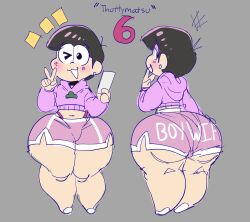 femboy huge_ass matsuno_todomatsu osomatsu-san tagme tagme_(character)