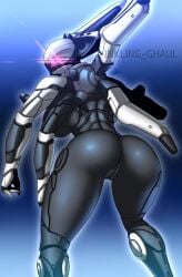 1girls 2d alien alien_girl alien_humanoid ass_focus atraks-1 blue_background breasts bubble_butt bungie destiny_(game) destiny_2 eliksni exo female female_focus female_only inkling_ghaul large_breasts pink_eyes pussy robot robot_girl robot_humanoid solo_female tagme thick_thighs