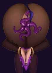 2023 ass ass_focus bodysuit fire_emblem fire_emblem_awakening hands large_ass magic pose pvtnuddles sex tentacle tentacle_in_pussy tentacle_sex tharja_(fire_emblem) torn_clothes