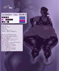 1boy bbm belly big_belly character_sheet fat femboy girly goth goth_boy male male_only overweight overweight_male reference_sheet reptile scalie snake solo tagme ujanskiy ujanskiy_(character)