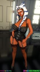 1girls 3d ahsoka_tano alien alien_girl alien_humanoid alternate_breast_size artist_name athletic athletic_female background big_breasts black_clothing bottom_heavy breasts bust busty chest cleavage clone_wars curvaceous curvy curvy_figure detailed_background digital_media_(artwork) eyebrows eyelashes eyes female female_focus female_only fit fit_female front_view full_body garter_straps hair hand_on_hips heels high_heels hips hourglass_figure huge_breasts humanoid indoors jedi large_breasts legs lingerie lips lower_body lucasfilm mature mature_female n3dwanimantion nick_king orange-skinned_female orange_body orange_skin panties platform_heels pose science_fiction shoes slim slim_waist socks solo standing star_wars star_wars_rebels stockings text thick thick_hips thick_legs thick_thighs thighs togruta top_heavy top_heavy_breasts underwear upper_body voluptuous voluptuous_female waist