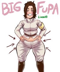 attack_on_titan bbw big_ass big_belly big_butt breasts chubby chubby_female fat_ass fat_butt female female_soldier fupa gabi_braun limondo marley_military_uniform military military_uniform small_breasts soldier thick_ass thick_legs thick_thighs thighs weight_gain