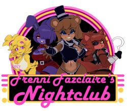 bonfie from fazclaire's nightclub by cally3d