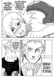 1boy 1girls after_sex after_vaginal ahe_gao ass ass_up big_breasts blush boruto:_naruto_next_generations breasts cheating cheating_husband cheating_wife comic dialogue dressing embarrassed female heart heart-shaped_pupils kimono male male/female milf monochrome naruto naruto_(series) ninrubio no_bra no_panties orgasm orgasm_face pantyhose pussy secretly_loves_it spanish_text spasms story straight temari text tongue tongue_out top-down_bottom-up topless topless_female torn_clothes torn_pantyhose tremble_lines trembling trembling_legs tsundere uzumaki_naruto voluptuous wavy_mouth