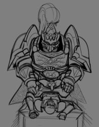 2boys adeptus_custodes anal anal_sex armor astra_militarum gay gay_sex guardsman_(warhammer_40k) imperial_guard imperium_of_man lewdbees_(artist) masked masked_male penis penis_out sketch tagme warhammer_(franchise) warhammer_40k