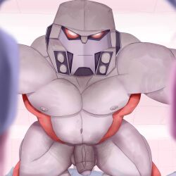 erection gay hard megatron muscle muscles muscular muscular_male penis robot solo transformers transformers_animated