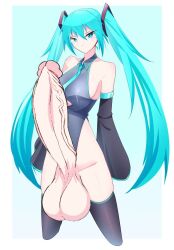 hatsune miku from vocaloid by artist request