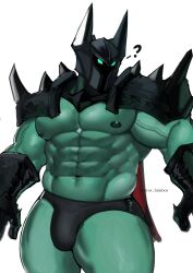 bara horror_himbos male_only mordekaiser underwear