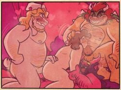 abs accessory anal anal_sex anthro anthro_dominating_human anthro_penetrating anthro_penetrating_human arm_hair asgore_dreemurr ass balls beard big_dom_small_sub big_penis black_hair blonde_hair blush bodily_fluids body_hair bovid bowser brown_hair butt_hair canon_x_oc caprine chest_hair closed_eyes cock_ring collar demon dominant dominant_anthro dominant_humanoid dominant_male double_anal double_penetration erection facial_hair fangs foursome gay genitals goat green_body group group_sex hair hairy heart hi_res holding_partner horn horned_humanoid human human_on_anthro human_on_humanoid human_penetrated humanoid humanoid_dominating_human humanoid_penetrating humanoid_penetrating_human humanoid_pointy_ears interspecies jewelry kissing koopa larger_anthro larger_humanoid larger_male leg_hair licking long_hair male male/male male_only male_penetrated male_penetrating male_penetrating_male mammal mario_(series) multicolored_body multiple_doms_one_sub musclegut muscular muscular_anthro muscular_humanoid muscular_male musk naughtyspookytoons neck_lick nintendo nipples open_mouth oral oral_penetration pecs penetration penile penile_penetration penis penis_accessory penis_in_ass penis_jewelry red_body red_hair scalie sex signature size_difference smaller_human smaller_male smaller_penetrated spiked_cock_ring spiked_collar spikes submissive submissive_human submissive_male sweat teeth tongue tongue_out triple_penetration undertale_(series) white_body yellow_body