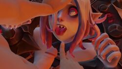 3d 3d_animation animated bangs blender blender_(software) briar_(league_of_legends) fangs fellatio female league_of_legends licking licking_penis long_fingernails mp4 penis penis_on_tongue sharp_teeth tongue tongue_out unfinished video white_hair wickedsick