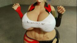 1girls 3d 3d_(artwork) abs andi3dz batman_(series) big_breasts blurry busty cleavage curvaceous curvy curvy_figure dc dc_comics female female_only fully_clothed harley_quinn hips hourglass_figure huge_boobs huge_breasts large_boobs large_breasts light-skinned_female light_skin lips massive_breasts slim_waist solo tattoos thick thick_hips toned toned_female top_heavy top_heavy_breasts upper_body villain villainess voluptuous voluptuous_female waist wide_hips