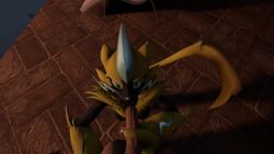 3d animated blowjob blue_eyes cumming cumming_inside furry mp4 no_sound pokémon_(species) pokemon pokemon_(species) pov pov_eye_contact samtrix source_filmmaker tagme video yellow_fur zeraora