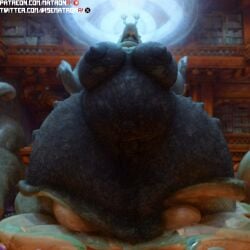 4k ai_generated anthro bbw big_ass big_breasts big_butt disney female_anthro granny highres large_breasts librarian matronai_(artist) mature_female monsters_university nightmare_fuel old older_female patreon patreon_username pinup pixar slug ssbbw stable_diffusion thick_thighs twitter_username wide_hips