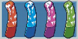 animal_genitalia dildo dildo_collection horse_penis horsecock horsecock_dildo not_safe_fur_work pixel_art