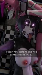 1boy 1futa 3d animated anthro black_body black_sclera bunny bunny_ears cheek_piercing deanshornies face_fucking facefuck femboy five_nights_at_freddy's fox fox_ears furry futanari girly heart-shaped_pupils lagomorph lagomorph_humanoid leporid male_on_futa mouth_piercing oc piercing pink_body predator/prey purple_lipstick rabbit rabbit_ears sound tagme thrusting_into_mouth video white_body willow_(deanshornies)