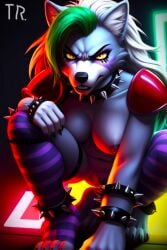 roxanne wolf (fnaf) from five nights at freddy's by j4cktr