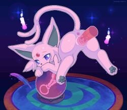 animated anus bodily_fluids camotli candle cervical_contact closed_eyes crystal_ball cum cum_in_pussy cum_in_uterus cum_inside cumflation disembodied_penis duo eeveelution ejaculation erection espeon feathers feet female female_penetrated feral generation_2_pokemon genital_fluids genitals happy happy_sex internal looking_pleasured male male/female male_penetrating male_penetrating_female nintendo pawpads paws penetration penile penile_penetration penis penis_in_pussy pixel_art pokemon pokemon_(species) pussy pussy_ejaculation pussy_ejaculation_while_penetrated pussy_juice rear_view sex soles solo_focus tail toes uterus vaginal_penetration