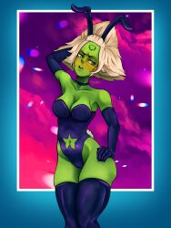 peridot (steven universe) from cartoon network by cacpillow