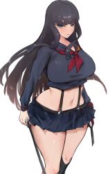 2020s 2023 2d 2d_(artwork) 4_fingers 5_fingers anime anime_nose anime_style asian asian_female ass background bakuzan beige_body beige_skin belly belly_button belt belts beltskirt big_boobs big_breasts big_butt big_hips big_tits black_hair blue_eyes blunt_bangs boobs breasts canonical_scene clothed clothed_female clothes clothing color colored cosplay cropped cropped_legs curvy curvy_body curvy_female curvy_figure curvy_hips eyebrows_visible_through_hair eyelashes eyes fanart female female_focus female_only first_person_perspective first_person_view girl girls glove gloves hair half-dressed half_dressed half_nude hips human humanoid humanoid_genitalia kamui_(kill_la_kill) kataku_musou kill_la_kill kiryuuin_satsuki leggings legwear light-skinned_female light_skin lips lipstick long_hair looking_at_viewer looking_up looking_up_at_viewer mammal mammal_humanoid mouth neck no_pants nude nude_female open_eyes open_mouth pale-skinned_female pale_skin partially_clothed partially_clothed_female partially_nude partially_nude_female partially_undressed pov pov_eye_contact reveal revealing revealing_clothes revealing_clothing revealing_outfit scarf school_girl school_uniform schoolgirl schoolgirl_clothes schoolgirl_outfit schoolgirl_uniform senketsu senketsu_satsuki shiny shiny_skin simple_background skin skirt skirt_around_belly slim slim_girl solo solo_focus suggestive suggestive_look suggestive_pose suggestive_posing suspenders thick_thighs thighs tight tight_clothes tight_clothing tight_dress tight_fit tits white_background white_body white_skin wide_hips wide_thighs woman