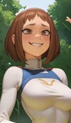 ochako uraraka from my hero academia by trompitpro