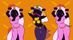 caramelldansen duck_dodgers gif handmaiden martian martian_(duck_dodgers) martian_handmaiden meme meme_reference queen_tyr'ahnee royalty