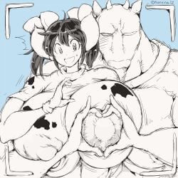 anthro big_breasts breasts hataraki_ari huge_breasts large_breasts massive_breasts sukimi_(hataraki_ari)