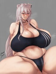 shishiro botan from hololive by zer0artzer0