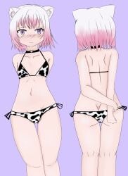 cow_bikini femboy smoll&stronk trap ultra_artu ultraartu virtual_youtuber vtuber