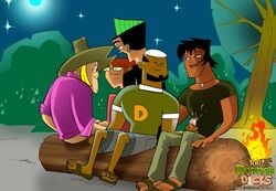 5boys cum dj_(tdi) duncan_(tdi) gay geoff_(tdi) handjob harold_(tdi) justcartoondicks.com justin_(tdi) male male_only penis tagme total_drama_island yaoi