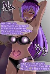 ass bikini brainwashing breasts corrupted corruption cuckold cuckold_pov cuckolding dark-skinned_female dark_persona enemy_conversion femsub hair_color_change honda_horumarin lum maledom midriff navel netorare ntr personality_change post_transformation race_swap revealing_clothes thighs urusei_yatsura utter_domination