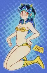 big_breasts breasts female lum thick_thighs urusei_yatsura wide_hips yurisylentra