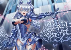 1girls big_breasts bikini_armor demon_girl duel_monster female female_only labrynth_of_the_silver_castle lovely_labrynth_of_the_silver_castle tsk_hobby yu-gi-oh!