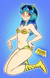 big_breasts breasts female lum thick_thighs urusei_yatsura wide_hips yurisylentra